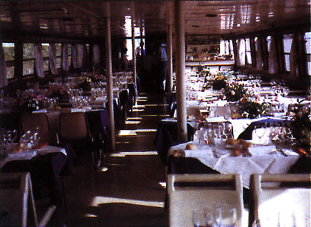 Events and parties aboard the river ships.